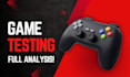 test your game and give you a full review