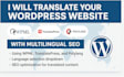 translate wordpress site with wpml translatepress polylang multilingual seo