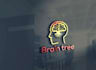 design neuro, brain, pharmacy, clinics and sciences logo
