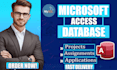 develop ms access database assignments and projects