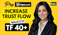 increase majestic trust flow tf 40 plus