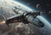 do a sci fi spaceship art