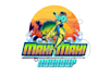 design roundup fishing tournament logo