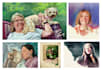 draw painterly realistic or semi realistic portrait for you