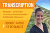 do some transcription audio to text