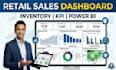 build inventory and sales dashboards for retail businesses
