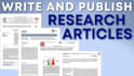 write an article and publish your launch project