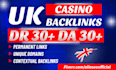 create high dr 30 plus backlinks at uk sites