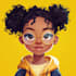 design a 2d cartoon character