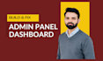 build secure admin panel or company management system