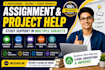 help you with assignments, projects, and study support in multiple subjects