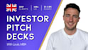 create an investor pitch deck for your startup business