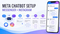 build a facebook messenger or instagram chatbot