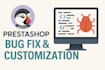 assist you with prestashop modules and themes