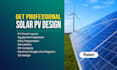 design professional solar pv system layout, sld, simulation, and boq