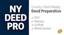 prepare a county clerk ready ny deed for nyc nassau suffolk or westchester