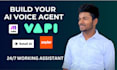 build an ai voice agent using vapi, bland, synthflow, retell