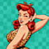 paint pin up and cartoon illustrations