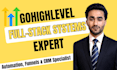 gohighlevel CRM setup and automation expert
