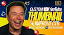 design eye catchy youtube thumbnails in two hours
