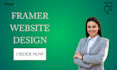 build framer website, framer landing page, framer website design