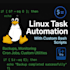 create bash scripts to automate linux server tasks
