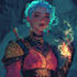 draw a d and d character art character modeling