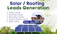 provide exclusive solar and roofing home owner leads USA, UK,
