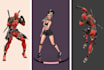 do rig and make gameplay 3d animations for unreal and unity