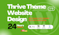 build thrive theme, thrive architect, thrive theme builder, thrive apprentice