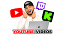 edit engaging youtube videos from twitch or kick vods