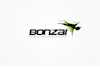 design wing suit base jumping game logo