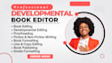proofread, edit,  fiction novel,beta read horror  mystery format self help book