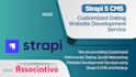 build custom matrimonial or dating or social networking platform with strapi cms