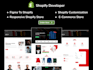 design and develop a premium shopify ecommerce store