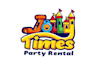 design looking unique party rental business logo