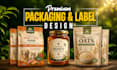 do product packaging design, label design, box, bottle, print ready vector files