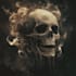 do vintage illustration, character, retro horror style art
