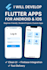 guide and develop flutter projects for students and startups