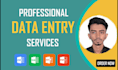 be your fast, accurate, and reliable data entry specialist