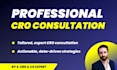 be your expert cro consultant to improve conversions with a cro consultation