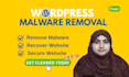 remove malware and recover hacked website