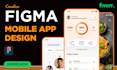 design mobile app, ux ui figma, app uxui design in figma