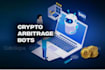build crypto arbitrage bot, triangular arbitrage bot, dex arbitrage trading bot