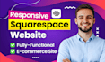 build squarespace website, design or redesign squarespace website development