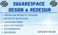 build squarespace website and redesign