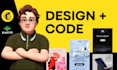 design and code an HTML mailchimp, klaviyo email marketing template