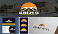 design a unique real estate logo and digital collaterals
