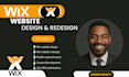 wix website design wix website development redesign wix website redesign