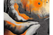 paint digital professional abstract art by hand